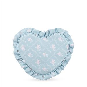 Stoney Clover Lane High Tea Printed Ruffle Heart Pouch